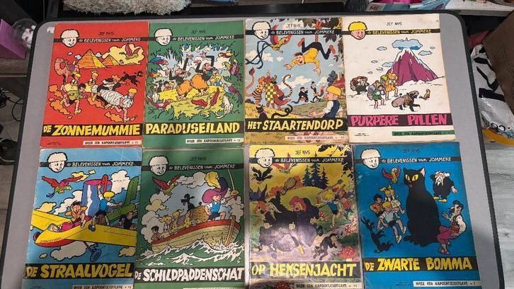 Lot klassieke strips: Jommeke, Urbanus, Vaillant, Boeken, Stripverhalen, Gelezen, Meerdere stripboeken, Ophalen of Verzenden