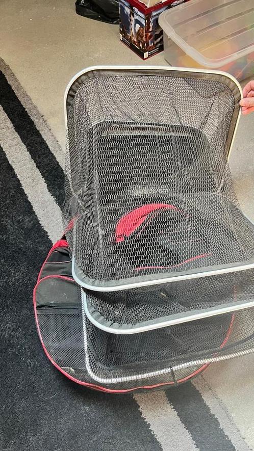 Vaste hengels, leefnet, schepnet en visnet stok, Watersport en Boten, Hengelsport | Witvissen, Zo goed als nieuw, Vaste hengel