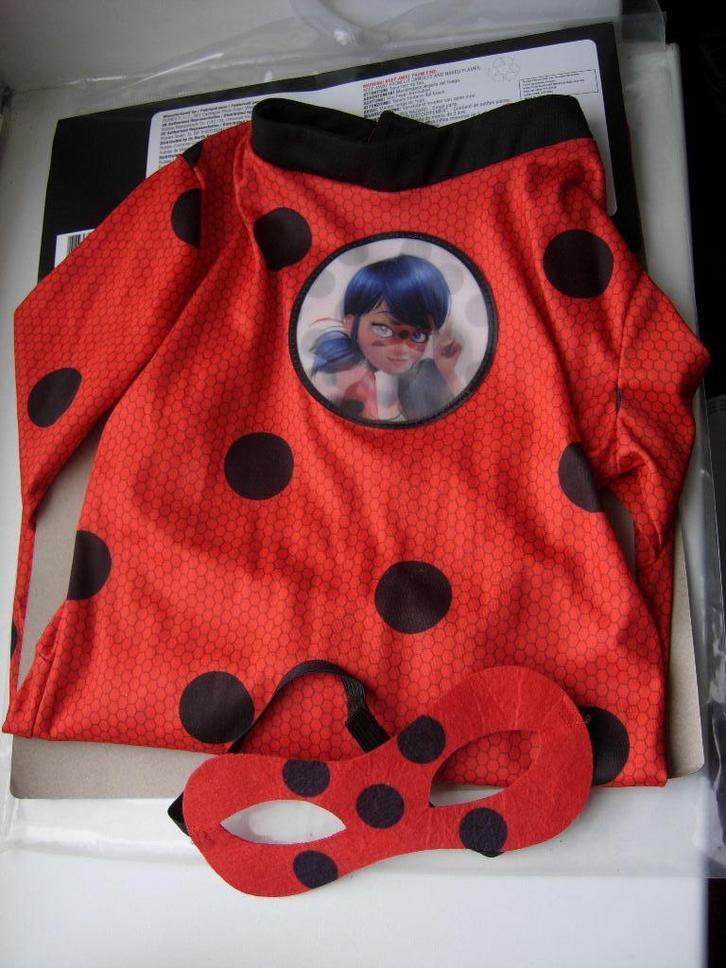 Déguisement Miraculous Ladybug (128cm), Enfants & Bébés, Costumes de carnaval & Déguisements, Comme neuf, Fille, 122 à 128, Enlèvement ou Envoi