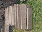 Afgeronde boordstenen., Tuin en Terras, Ophalen, Gebruikt, Beton, Minder dan 100 cm