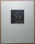 ERNST FUCHS / DER SOLDAT UND SEIN ENGEL / KLEURETS / 52x40cm, Ophalen of Verzenden