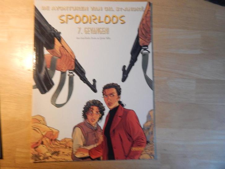 Strips Spoorloos - Kenya (verkocht) - Antares, Livres, BD, Comme neuf, Plusieurs BD, Enlèvement ou Envoi