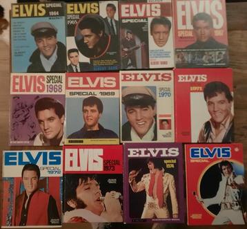 ELVIS monthly Specials 18 Vintage Boeken  -  UK fanclub only