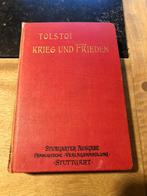 Tolstoi Krieg und Frieden de 1822 * Stuttgarter Ausgabe* An, Tolstoi, Utilisé, Enlèvement ou Envoi, Fiction