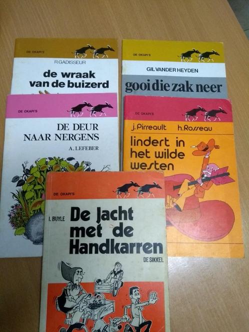 kinderboeken 7- 8 jaar - okapi - 5 stuks, Boeken, Kinderboeken | Jeugd | onder 10 jaar, Gelezen, Fictie algemeen, Ophalen of Verzenden