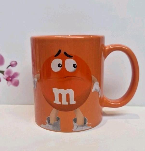 🧡 Oranje M&M's Mok, Verzamelen, Overige Verzamelen, Zo goed als nieuw, Ophalen of Verzenden