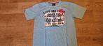 blauwe t-shirt Chips en cheps (C&A) maat 164, Kinderen en Baby's, Kinderkleding | Maat 164, Gebruikt, C&A, Ophalen of Verzenden