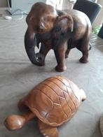 houten olifant , 18 op 36 cm 30 hoog, Enlèvement