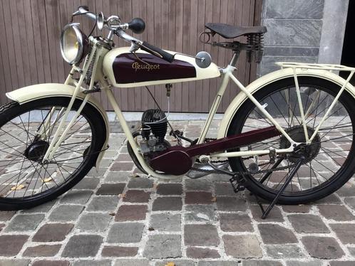 Bma Peugeot P51 1937, Motoren, Motoren | Oldtimers, Naked bike, 11 kW of minder, 1 cilinder, Minimaal motorrijbewijs A1, Ophalen