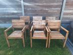 FSC houten tuinstoelen, Ophalen, Gebruikt
