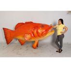 Truite de corail géante 141 cm - statue de poisson en corail