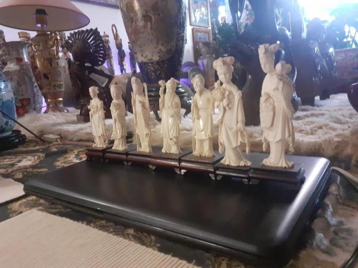 Japanse beeldjes., Antiek en Kunst, Antiek | Keramiek en Aardewerk, Ophalen of Verzenden