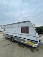 Dethleffs camper 510 top kwaliteit met voortent, Rondzit, Bedrijf, Dethleffs, Lengtebed