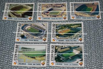 Panini / Espana 82 / Stadions / 7 stickers beschikbaar voor biedingen
