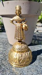 Brons melkmeisje tafelbel AQVILA AGNVS X PELICANVS LEO, Ophalen of Verzenden, Brons