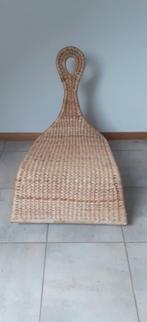 Schommelstoel, Huis en Inrichting, Stoelen, Ophalen, Bruin, Riet of Rotan, Zo goed als nieuw