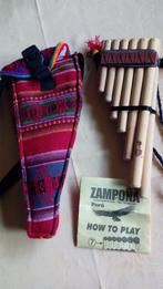 Peruaanse panfluit, Musique & Instruments, Instruments à vent | Autre, Bois, Avec valise ou sac, Enlèvement ou Envoi, Neuf