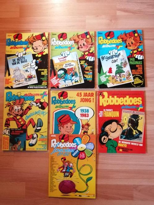 Robbedoes+ albums : 6stuks en 1 Robbedoes speciaal 81-82, Livres, BD, Plusieurs BD, Enlèvement ou Envoi