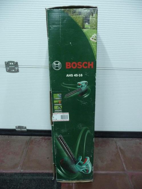 Bosch AHS 45-16 - Heggenschaar - Elektrisch, Jardin & Terrasse, Taille-haies, Comme neuf, Électrique, Enlèvement ou Envoi