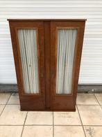 Kast met 2 glazen deuren, Antiek en Kunst, Ophalen