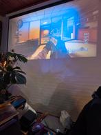 Projector scherm, Audio, Tv en Foto, Projectieschermen, Ophalen, Handmatig, Gebruikt