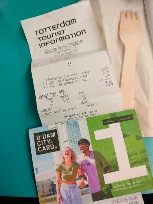 Rotterdamse stadskaart, Tickets en Kaartjes, Overige Tickets en Kaartjes
