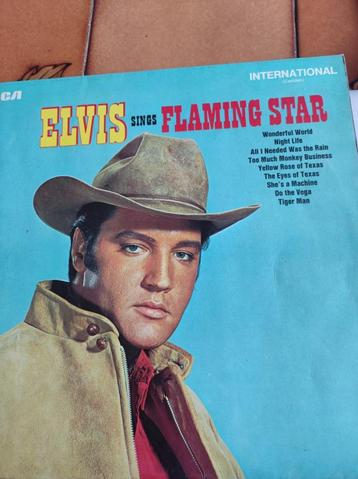 lp Elvis sings Flaming Star