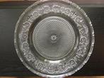 6 grandes assiettes plates en cristal de baccarat, Ophalen of Verzenden