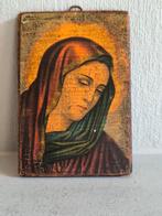 Klein icoontje, Moeder Maria, Antiek en Kunst, Antiek | Religieuze voorwerpen, Ophalen of Verzenden
