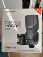 V860ii flash voor canon camera, Ophalen, Zo goed als nieuw, Canon, Kantelbaar