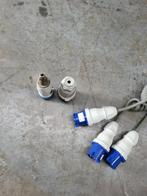 stekkers 4 polig, Ophalen of Verzenden, Gebruikt, Elektronica en Kabels