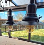 2 industriele lampen, Huis en Inrichting, Ophalen, Gebruikt