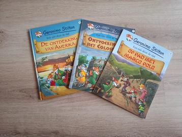 Geronimo Stilton strips: reeks een reis door de tijd (1,3,4) beschikbaar voor biedingen