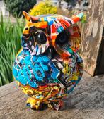 Uil 23hoog , grafity style, Ophalen of Verzenden, Nieuw, Kunststof, Dierenbeeld