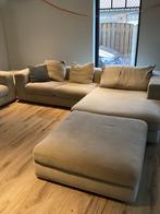 Hoeksalon L-vorm stof, Huis en Inrichting, Ophalen, Gebruikt, Stof