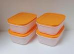Tupperware « Boite Surgélation Igloo » 450 ml x 4 - orange, Envoi, Neuf, Orange, Boîte