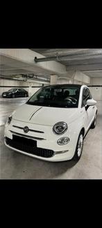 Fiat 500 1.0 essence hybride, Auto's, Fiat, USB, Beige, Wit, Handgeschakeld