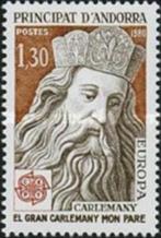 Postzegels Frans Andorra Europa 1980 Postfris, Postzegels en Munten, Ophalen of Verzenden, Overige landen, Postfris