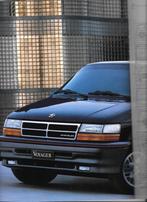 CHRYSLER VOYAGER 1991, Livres, Autos | Brochures & Magazines, Comme neuf, Autres marques, Enlèvement ou Envoi