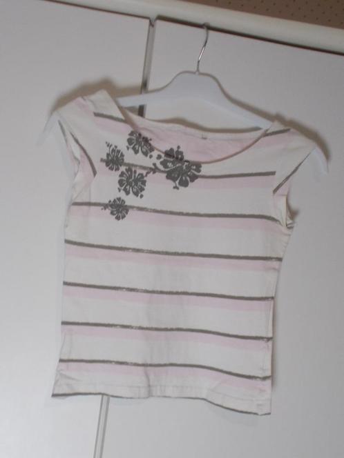 H&M mouwloos roze en grijs gevoerd bloemen t-shirt Maat M, Kleding | Dames, T-shirts, Zo goed als nieuw, Grijs, Ophalen of Verzenden