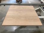 Eiken tafel tablet 72x72x3, Huis en Inrichting, Ophalen, Nieuw