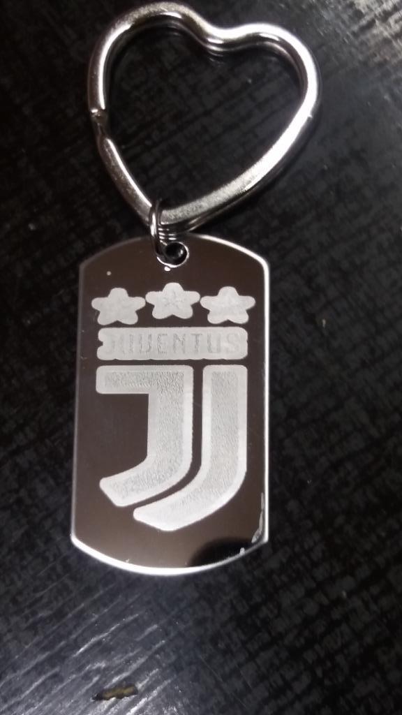 Stalen sleutelhanger: JUVENTUS, Verzamelen, Sleutelhangers, Nieuw, Merk, Ophalen of Verzenden