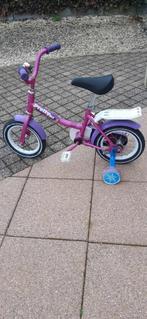 Kinderfiets Pretty Girl, Fietsen en Brommers, Ophalen, Gebruikt, Minder dan 16 inch, Zijwieltjes