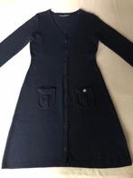 Lange Lamswollen-Angora-Cashmere Vest Thelma & Louise, Comme neuf, Thelma & Louise, Taille 34 (XS) ou plus petite, Bleu