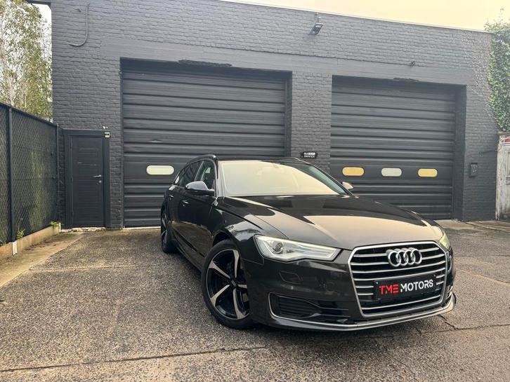 Audi A6 2.0TDI Automaat Xenon Camera EURO6b, Auto's, Audi, Bedrijf, Te koop, A6, Bluetooth, Diesel, Break, 5 deurs, Automaat, Zwart