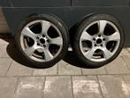 BMW style 157 velgen + Goodyea Eagle f1 asymmetric 3 17 inch, Auto-onderdelen, Banden en Velgen, Ophalen, Gebruikt, 17 inch, Band(en)