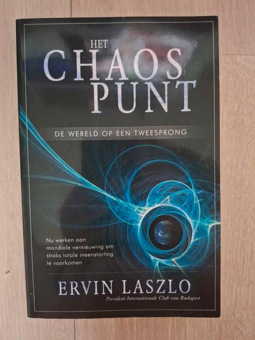 E. Laszlo - Het chaos-punt, Boeken, Esoterie en Spiritualiteit, Zo goed als nieuw, Ophalen of Verzenden