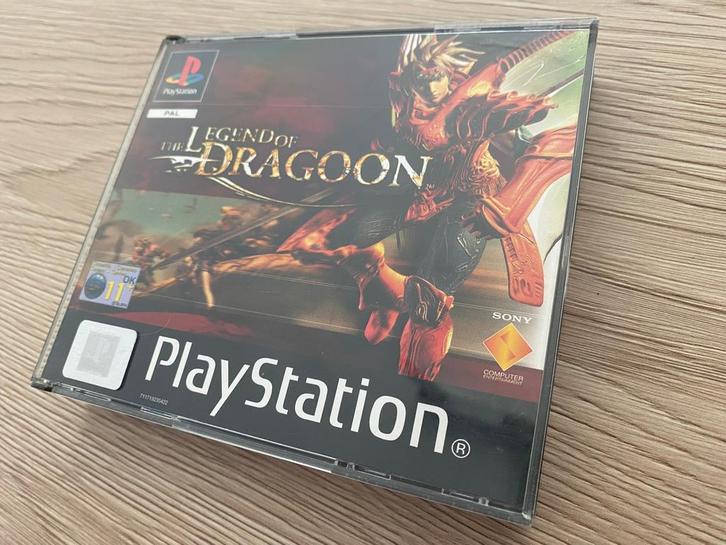 The Legend of Dragoon Playstation 1, Games en Spelcomputers, Games | Sony PlayStation 1, Gebruikt, Role Playing Game (Rpg), 1 speler