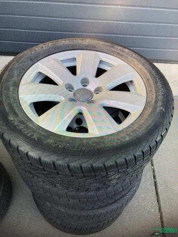 225-55-16 Audi A6 Originele LMV 5 x 112 ET42 16 Inch 7J APK  beschikbaar voor biedingen