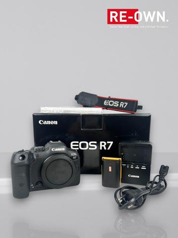 Canon Eos R7 body ( topstaat + doos + garantie) Kom inruilen beschikbaar voor biedingen